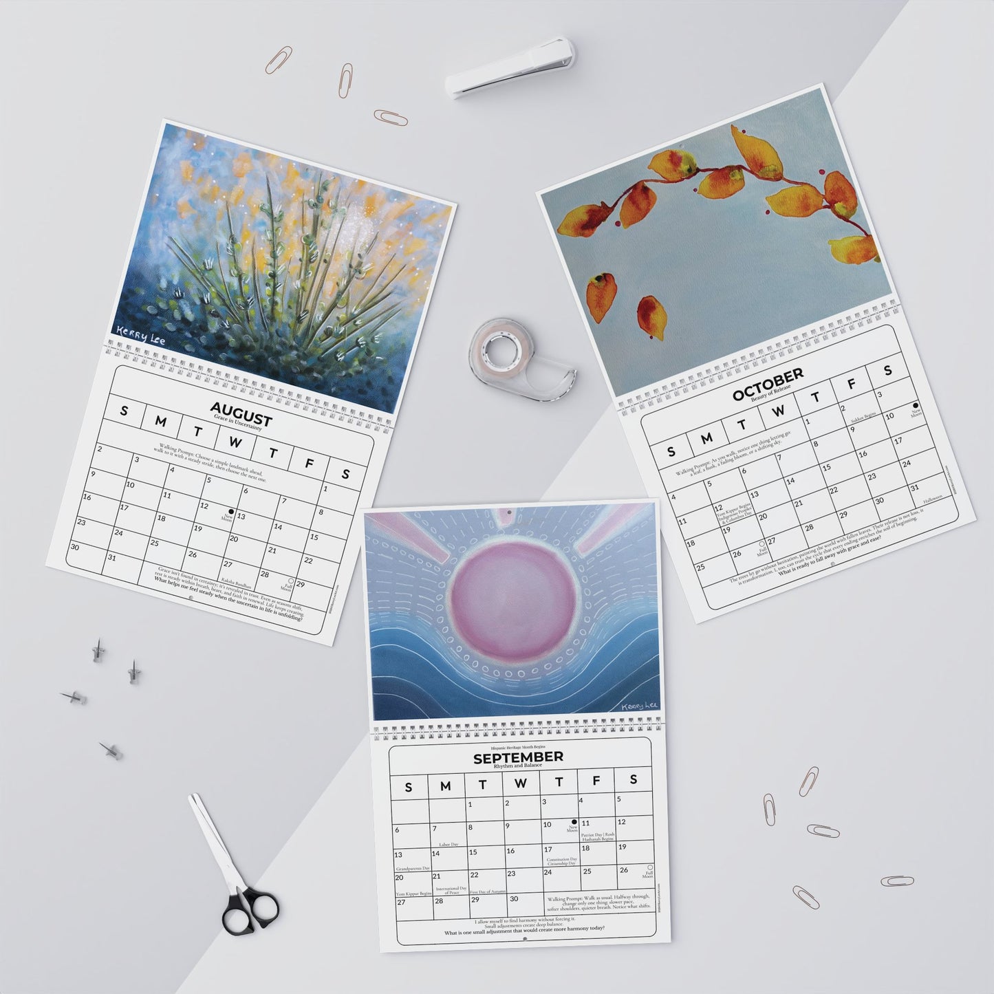 2026 Wall Calendar | The Art of Stillness: A Year of Grace Made Visible (Feb 2026. through Jan. 2027)