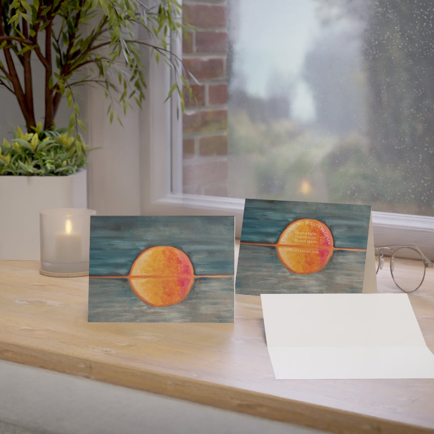 "Together, We Return to Grace" Greeting Card Sets (10, 30, and 50pcs)