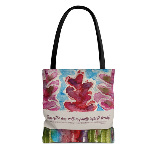 "Nature Paints" Tote Bag