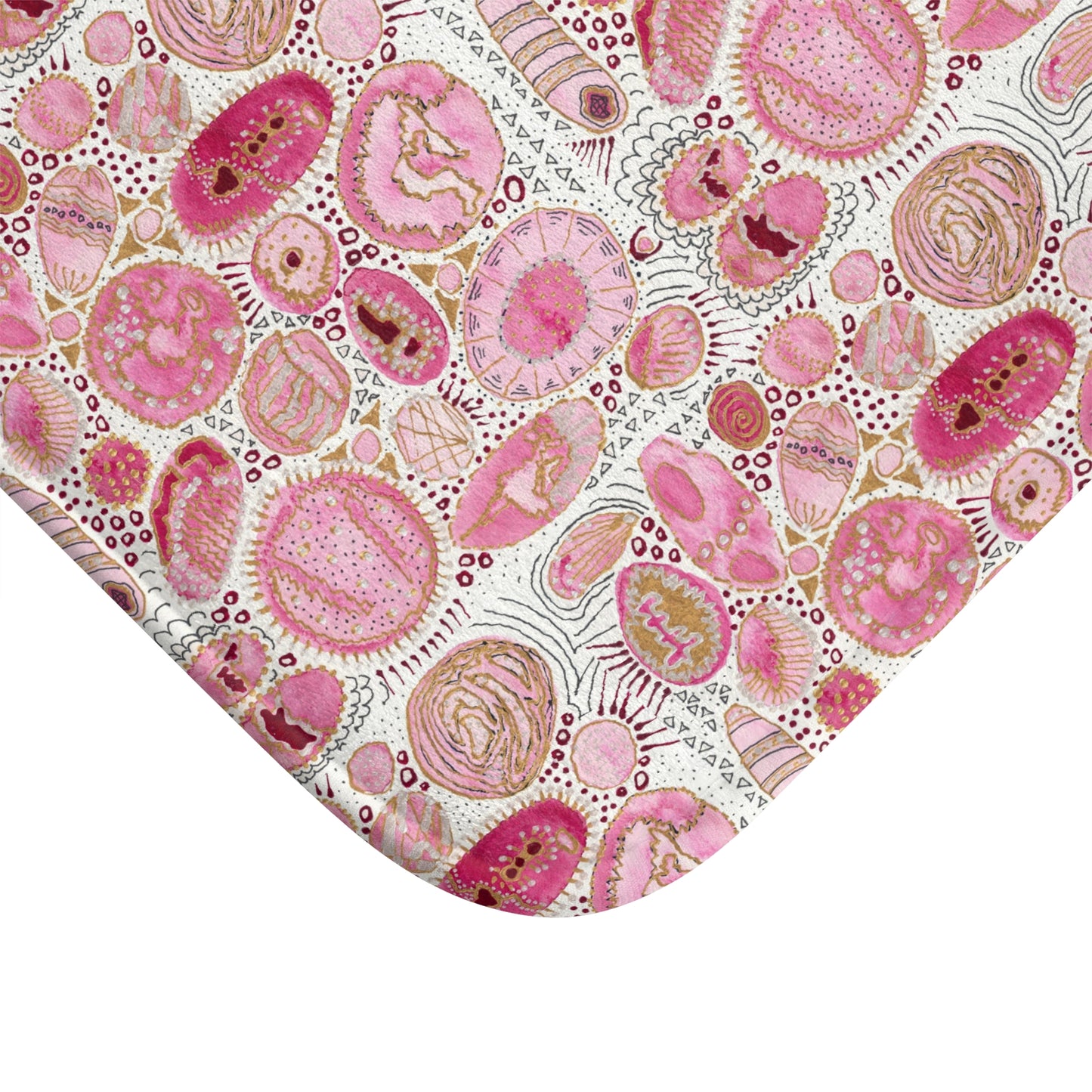 Bath Mat: Pink Bliss Bubbles