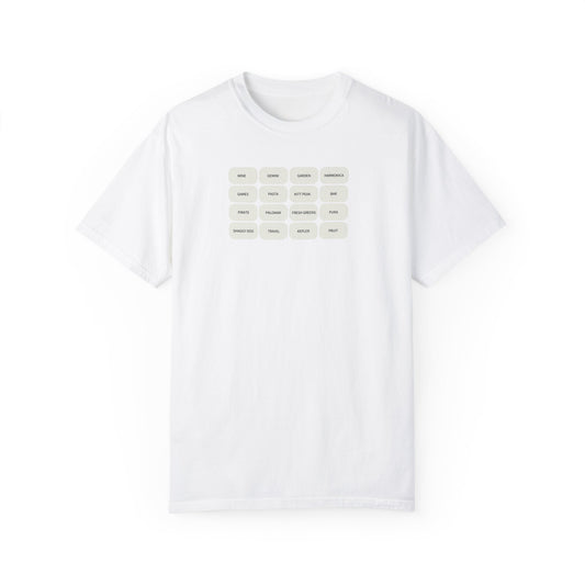 Steve Custom Unisex Garment-Dyed T-shirt