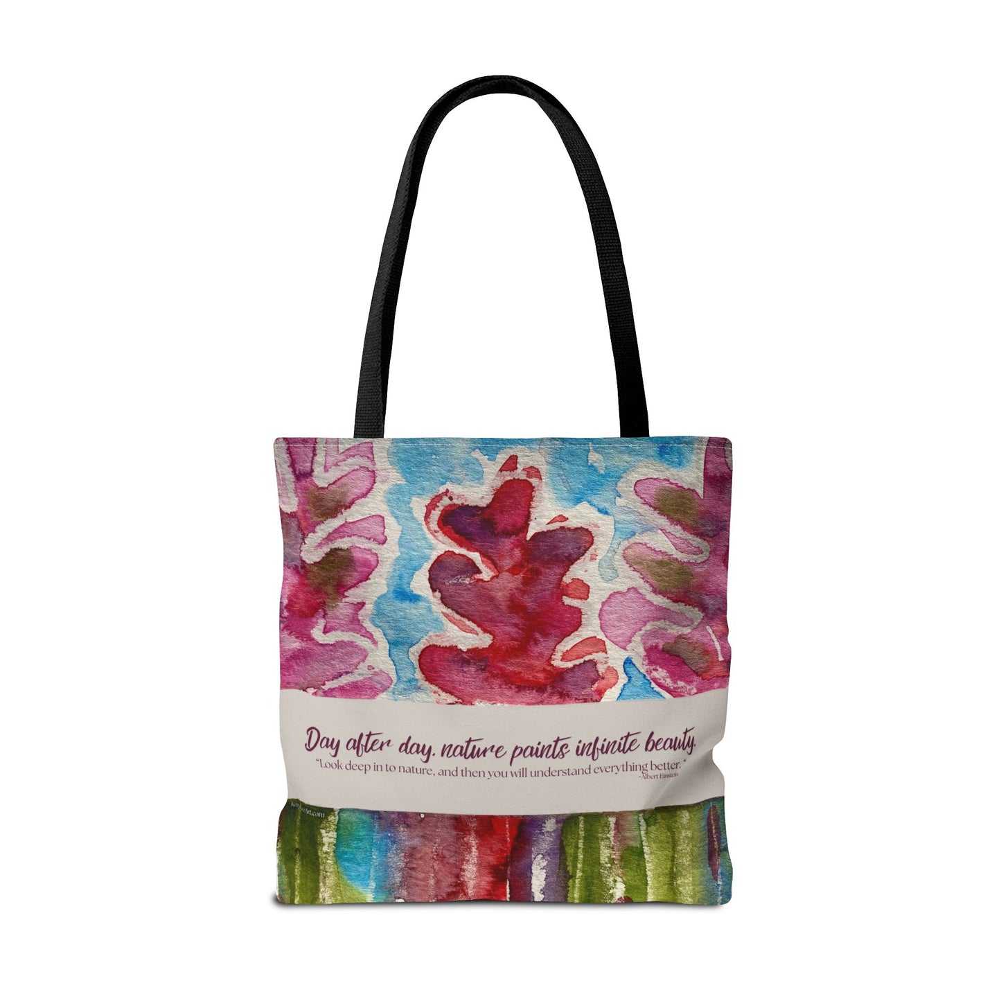 "Nature Paints" Tote Bag