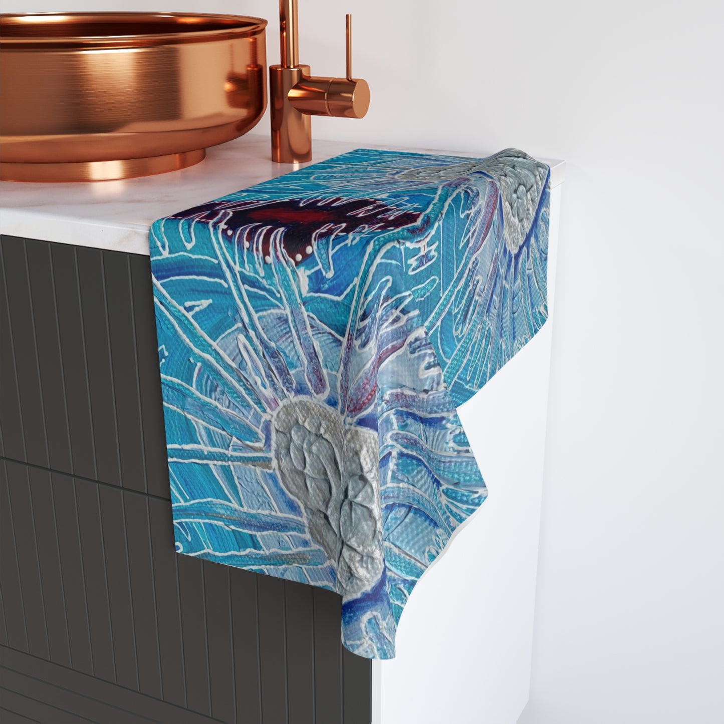 Radiant Heart Kitchen / Bath Hand Towel