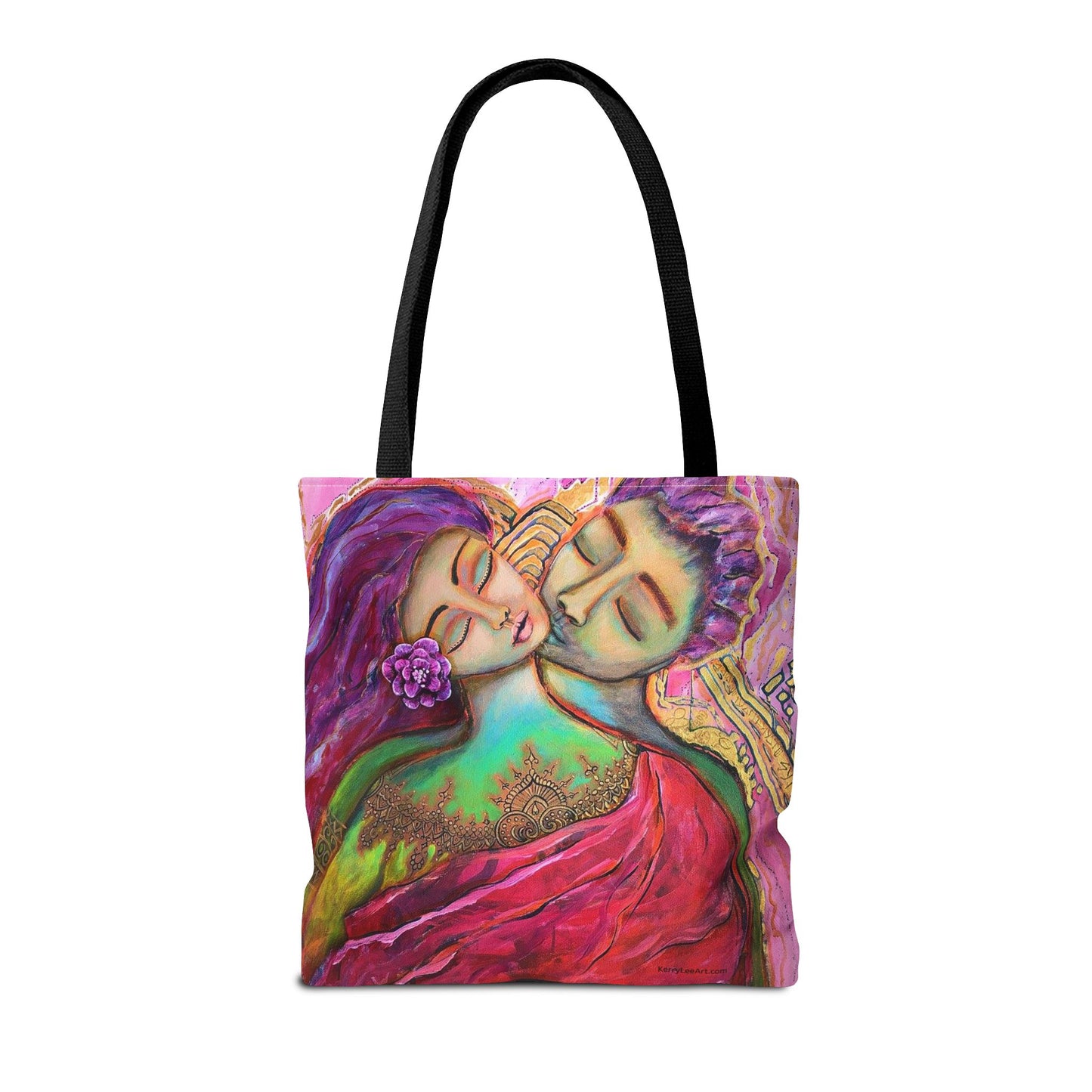 "Love in the Golden Light" Printed Tote Bag