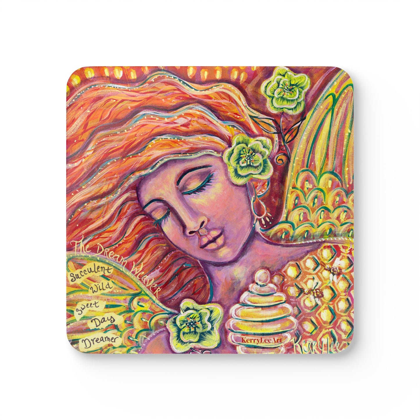 The Dream Weaver - Corkwood Coaster Set