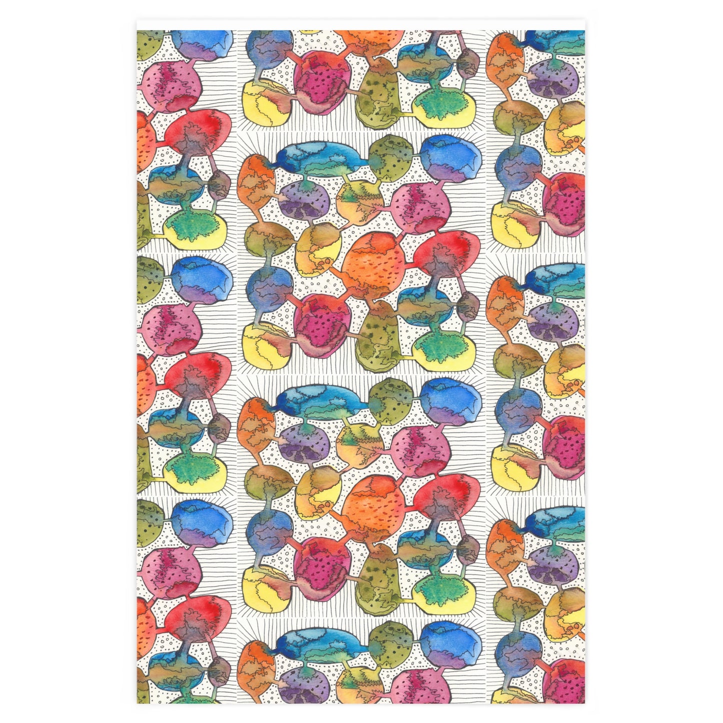 Wrapping Paper - Rainbow Bliss Bubbles