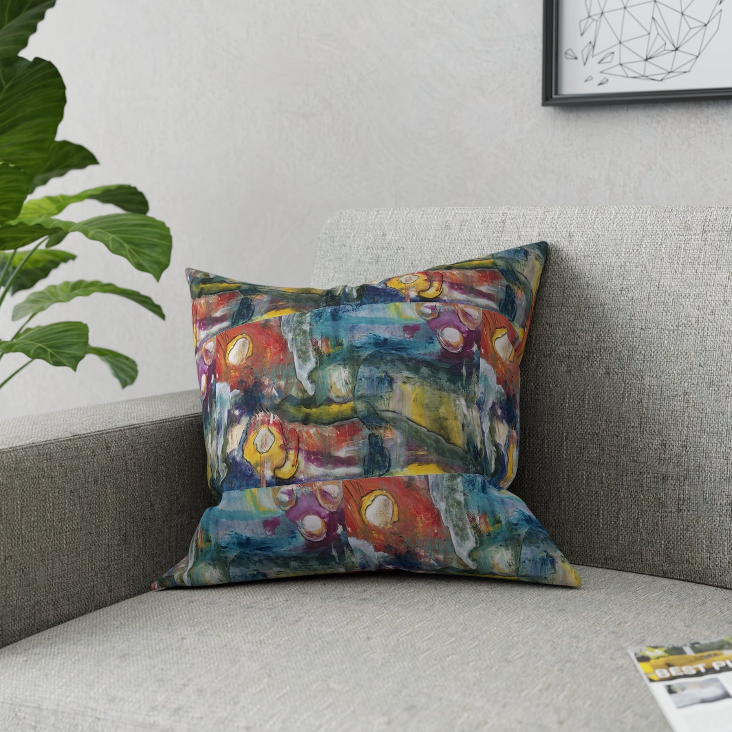 Soft Broadcloth Pillow: The Dream