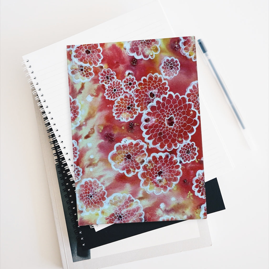 "Chrysanthemum Explosion" Journal - Blank Pages