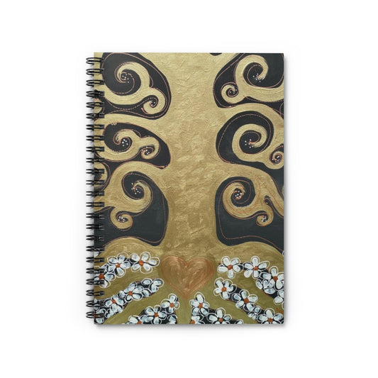 Tree  of Love - Spiral Notebook - Ruled Line