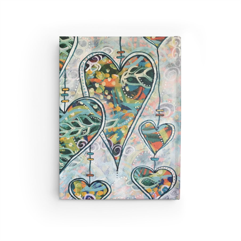 "Botanical Hearts" Journal - Blank Pages