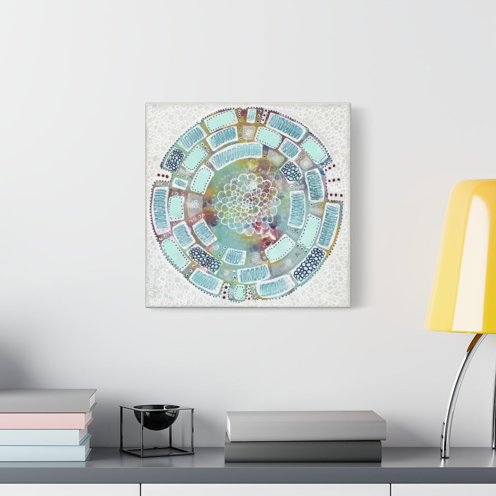 "The Wheel of Life" Canvas Print (Australia)