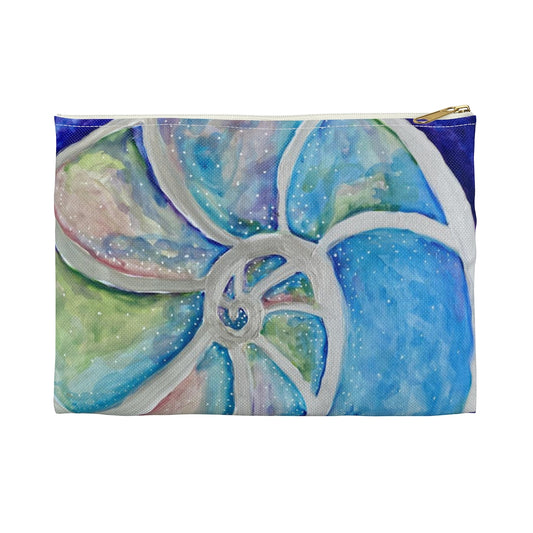 "Nautlilus Shell" - Accessory Pouch