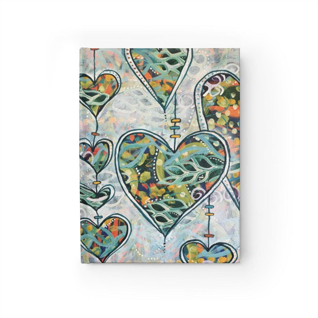 "Botanical Hearts" Journal - Blank Pages