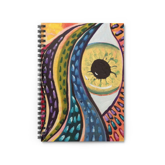 Window of the Soul - Spiral Notebook - Ruled Line