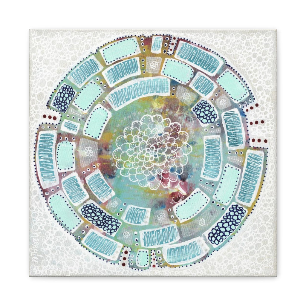 "The Wheel of Life" Canvas Print (Australia)