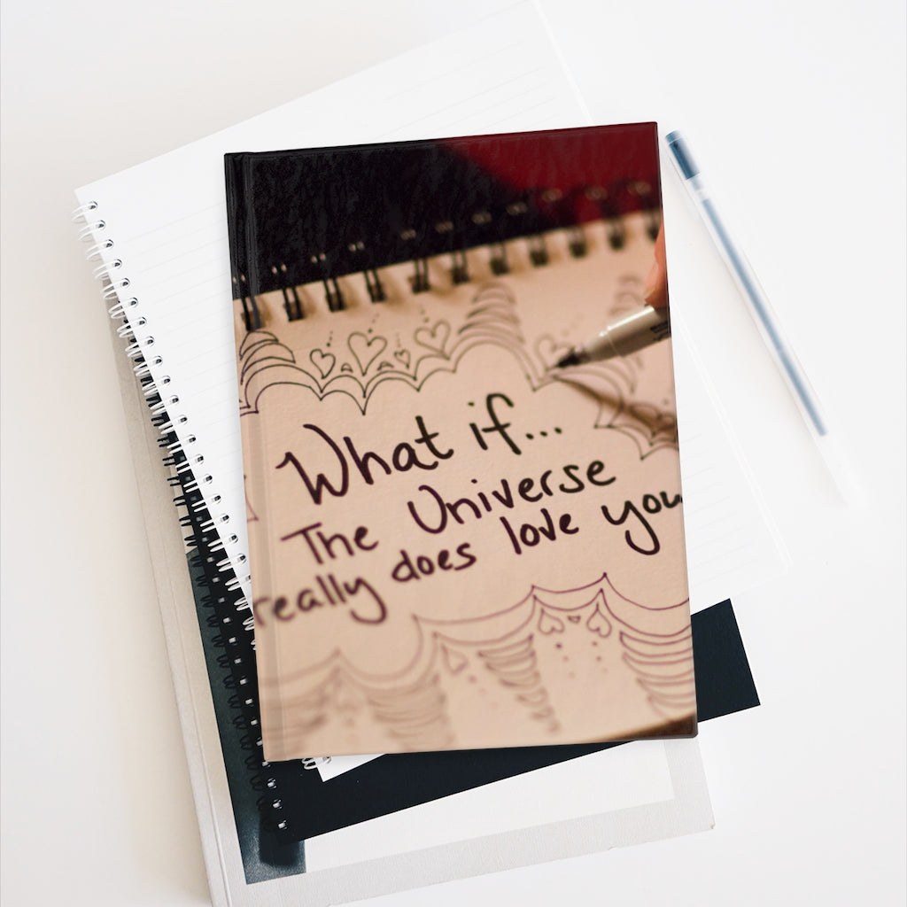 "What if the Universe Really Does Love You?" Journal - Blank Pages